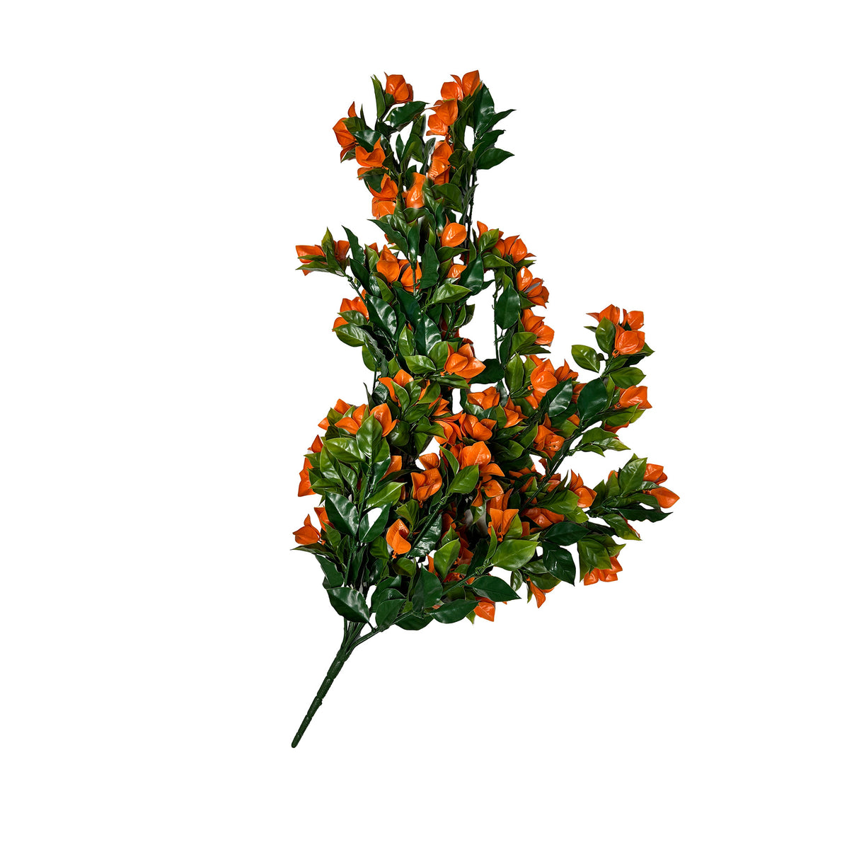 Artificial trailing orange Bougainvillea plant 90cm