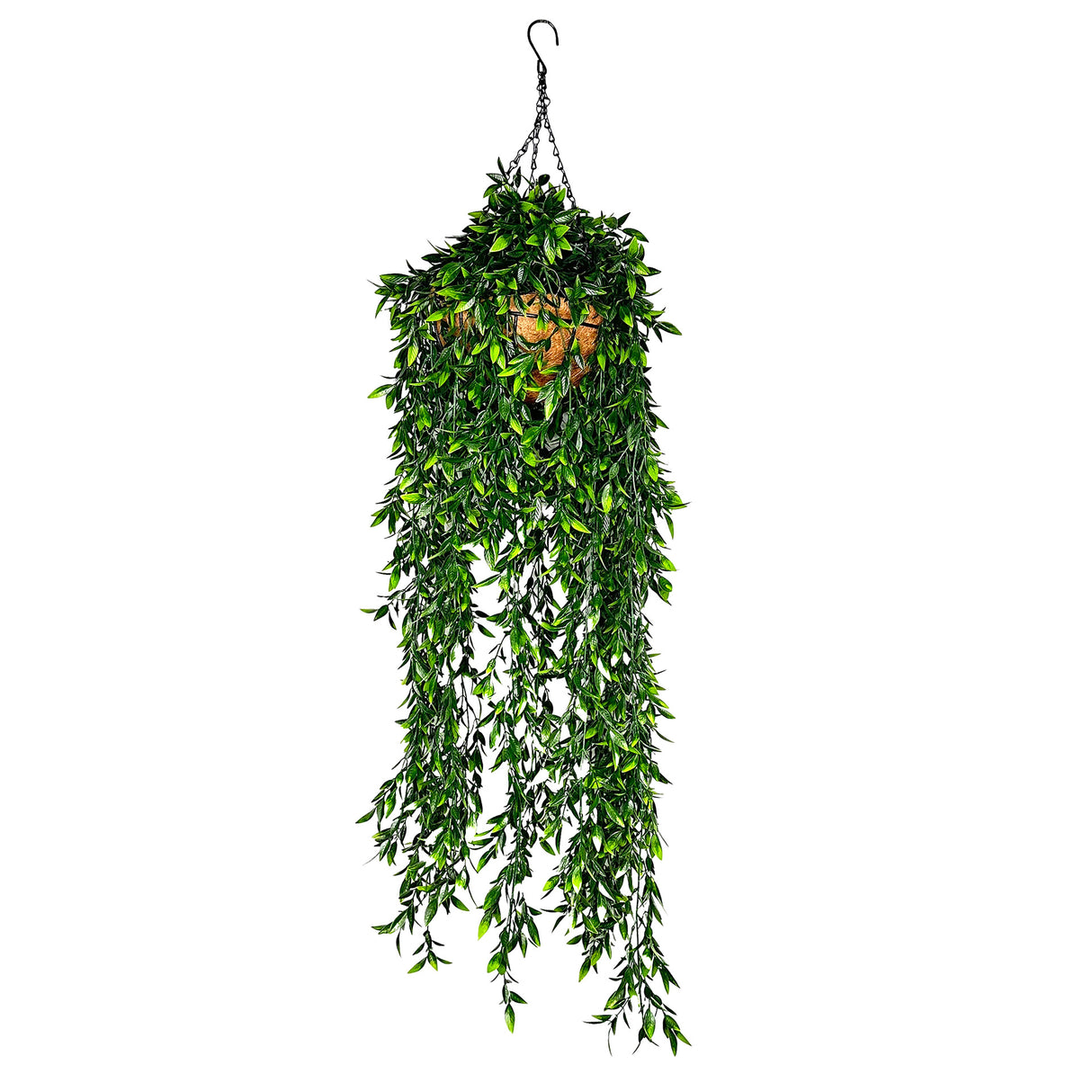 Artificial trailing bayberry plant  in basket 120cm