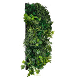 Ultra realistic artificial 3D plant wall with ivy and trailing green foliage 100x50cm - panel 28A