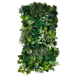 Ultra realistic artificial 3D plant wall with ivy and trailing green foliage 100x50cm - panel 28A